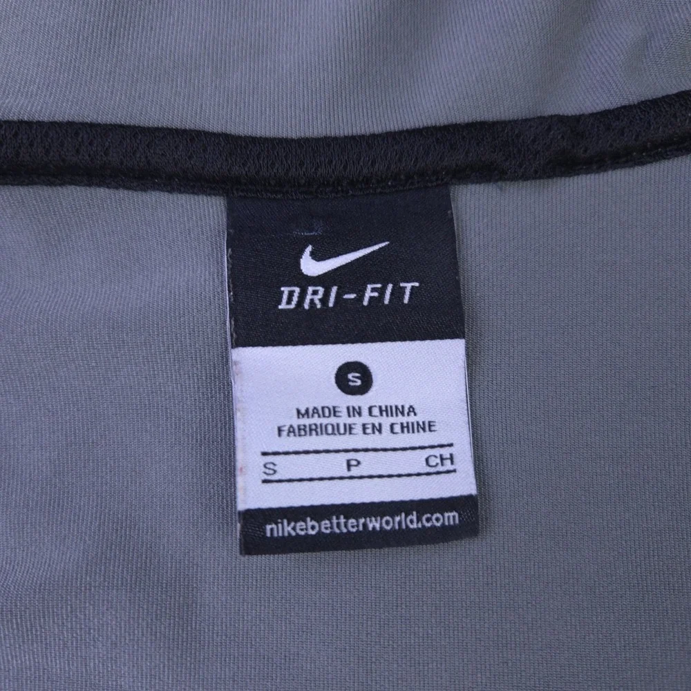 Nike KD Track Jacket Mens Small Hooded Full Zip Kevin Durant Gray Purple EUC